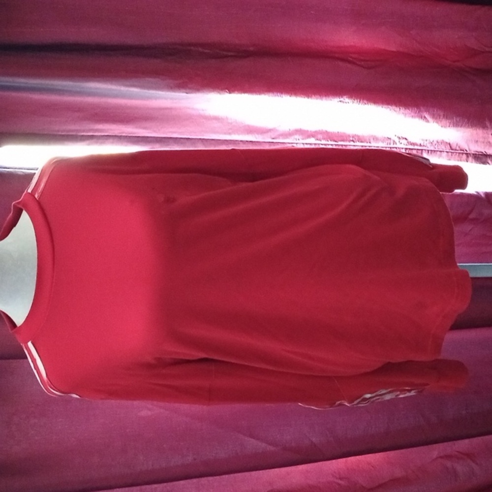 Danielle Cathari Adidas long sleeve red shirt Medium